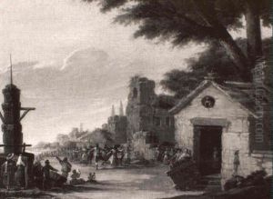 La Danse Villageoise by Luis Paret Y Alczar