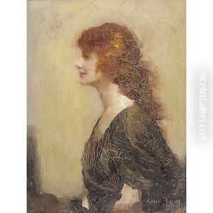Modella Di Profilo by Gino (Friedrich Pollak) Parin