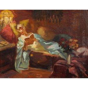 Sera, In Lettura by Gino (Friedrich Pollak) Parin