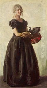 Ninetta Col Cestina by Gino (Friedrich Pollak) Parin