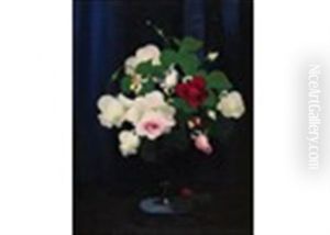 White, Red And Pink Roses by Stuart James Park