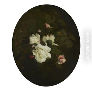 A Still Life Of Roses by Stuart James Park
