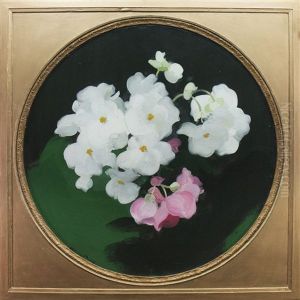 Pink And White Flowers by Stuart James Park