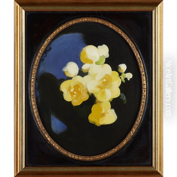 Still Life Of Yellow Roses - view 1