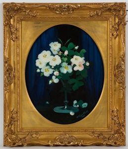 White Flowers In A Vase White Flowers In A Vase