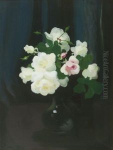 White And Pink Roses by Stuart James Park