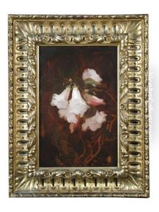Still Life Of White Lilies by Stuart James Park