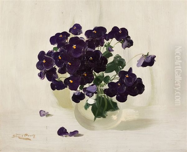 Violets - view 1
