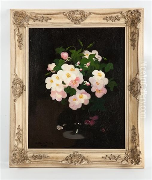 Pink And White Still Life - view 1