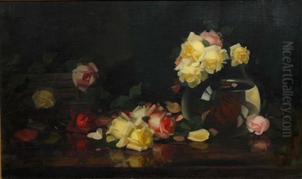 Still Life: Pink And Yellow - view 1
