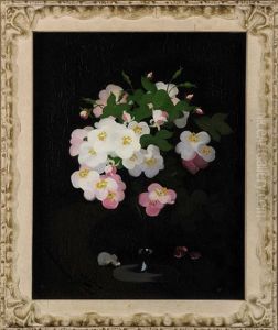 Pink And White Flowers by Stuart James Park