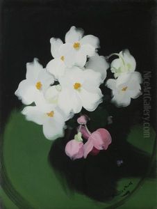 White Camelias by Stuart James Park