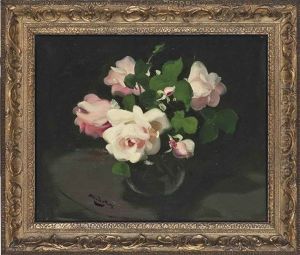 Pink And White Roses by Stuart James Park