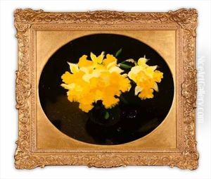 Daffodils In A Vase by Stuart James Park