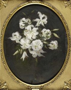 A Still Life Of Lilies by Stuart James Park