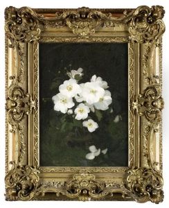 A Still Life Of White Roses