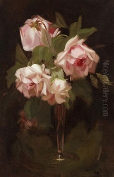 Still Life With Pink Roses - view 1