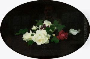 Red And White Roses by Stuart James Park
