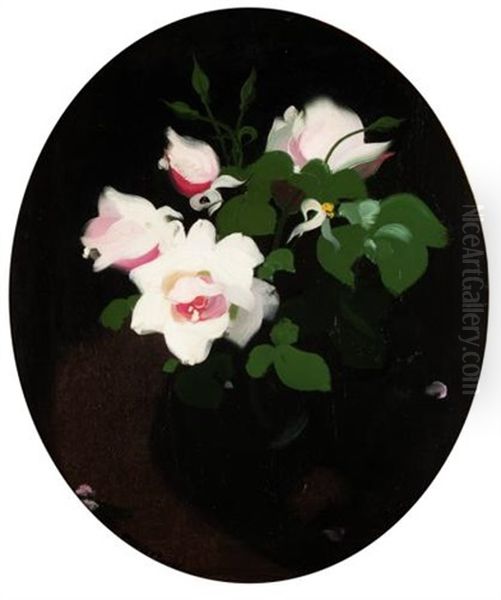 Still Life Of Pink Roses - view 1