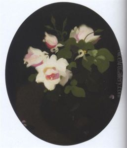 Pink Roses In A Vase Pink Roses In A Vase