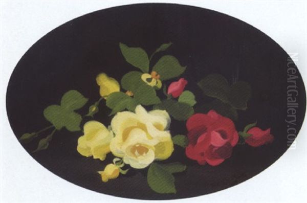 Red And Yellow Roses - view 1