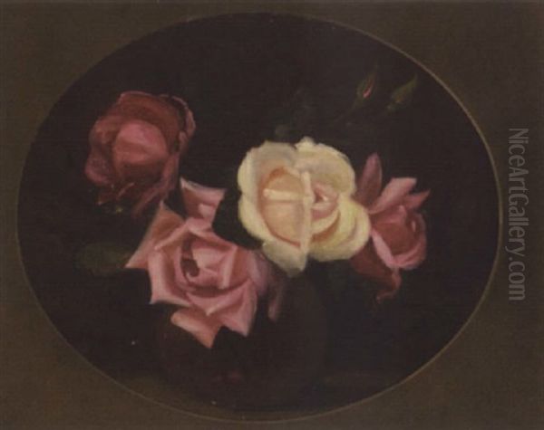 Roses In A Vase - view 1