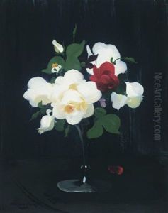 Still Life Of Roses by Stuart James Park