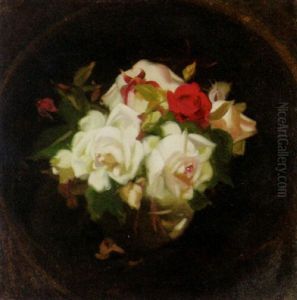 White And Red Roses by Stuart James Park