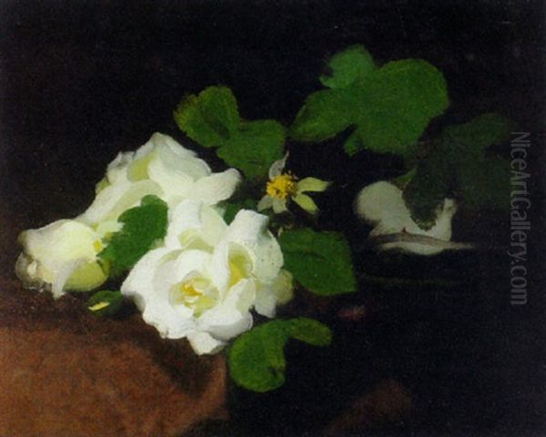Still Life With White Roses - view 1