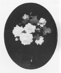 Pink And White Roses by Stuart James Park