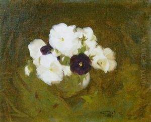 White And Purple Violas