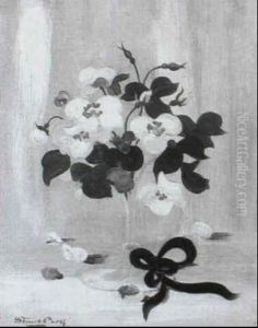 Still Life Of Flowers In A Vase Still Life Of Flowers In A Vase