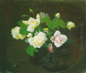 Yellow And Pink Roses by Stuart James Park