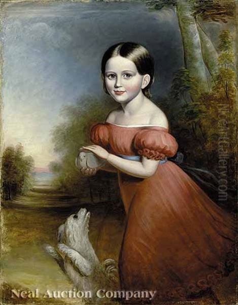 Portrait Of A Girl, Ann Elizabeth Lewis Wynn (?) As A Child - view 1
