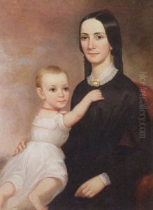 Portrait Of A Mother And Her Child Portrait Of A Mother And Her Child