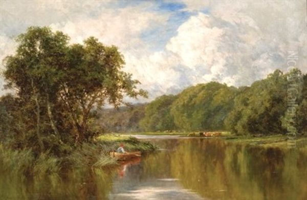 The Silent Waters Of The Thames - view 1
