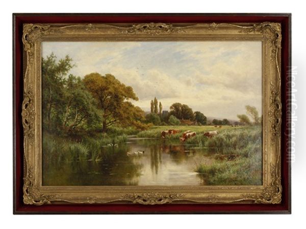 The River Thames In Spring - view 1