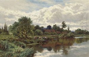 A Stream Near Shalford, Surrey