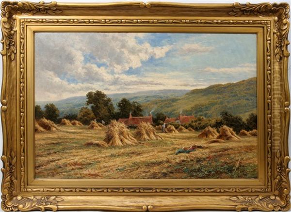 Landscape With Haystacks - view 1
