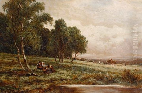 Hayfield, Milford Common, Surrey - view 1