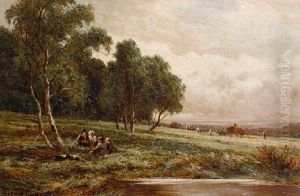 Hayfield, Milford Common, Surrey by Henry H. Parker