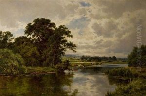 The Thames Near Henley by Henry H. Parker