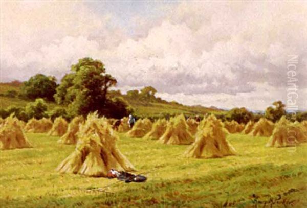 A Cornfield, Evesham Near Stratford-on-avon - view 1