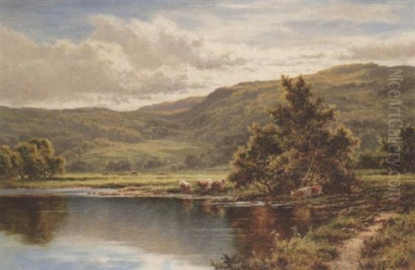 The Lledr River At Bettws-y-coed, North Wales - view 1