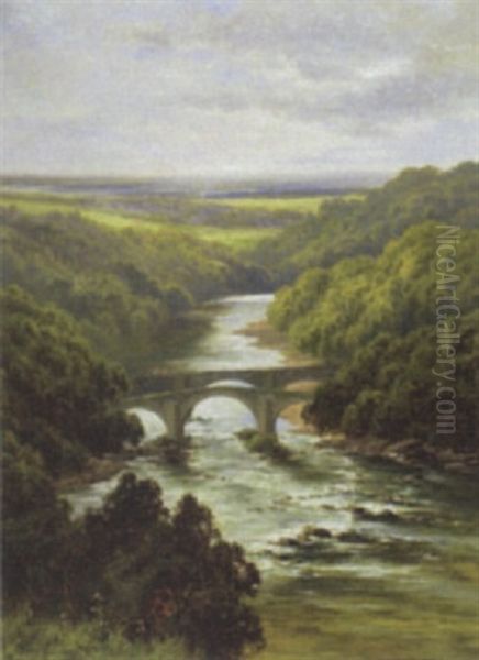 The Lower Hodder Bridges - view 1