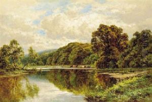 The Thames, Near Henley by Henry H. Parker