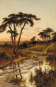 Near Guildford, Surrey by Henry H. Parker