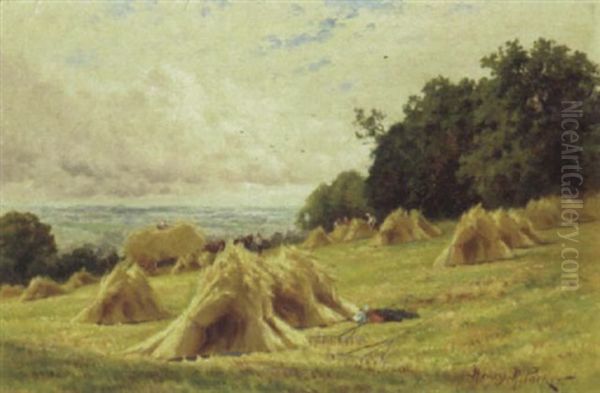A Surrey Cornfield - view 1