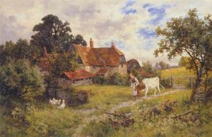 Midsummer, Rural England by Henry H. Parker