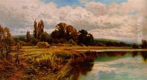 The Thames At Marlow by Henry H. Parker